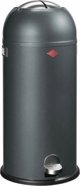 Wesco Κάδος Απορριμμάτων Kickmaster Maxi 40L, Γραφίτης, με Ποδομοχλό