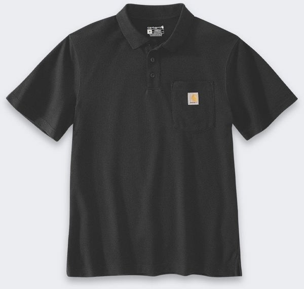 Μπλούζα Carhartt Loose Polo Μαύρο