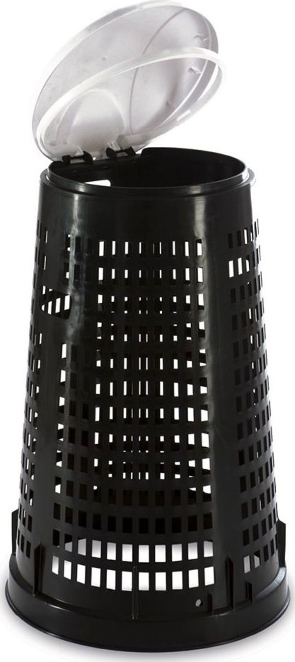 Κάδος απορριμμάτων Topex μαύρος (POJ RUFF BR)