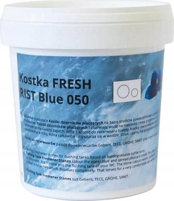 Κύβοι Καθαρισμού Τουαλέτας Rist Blue O50 (συσκ. 10τμχ.) (S)