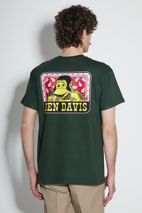 Μπλουζάκι Ben Davis Paisley Green