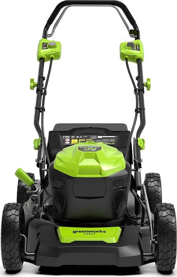 Greenworks GD40LM46SP Χλοοκοπτική Μηχανή Μπαταρίας 40V, Αυτοκινούμενη, Brushless, Πλάτος Κοπής 46cm