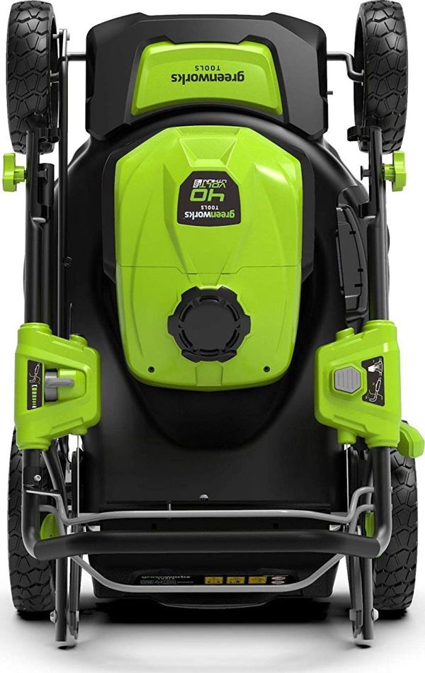 Greenworks GD40LM46SP Χλοοκοπτική Μηχανή Μπαταρίας 40V, Αυτοκινούμενη, Brushless, Πλάτος Κοπής 46cm