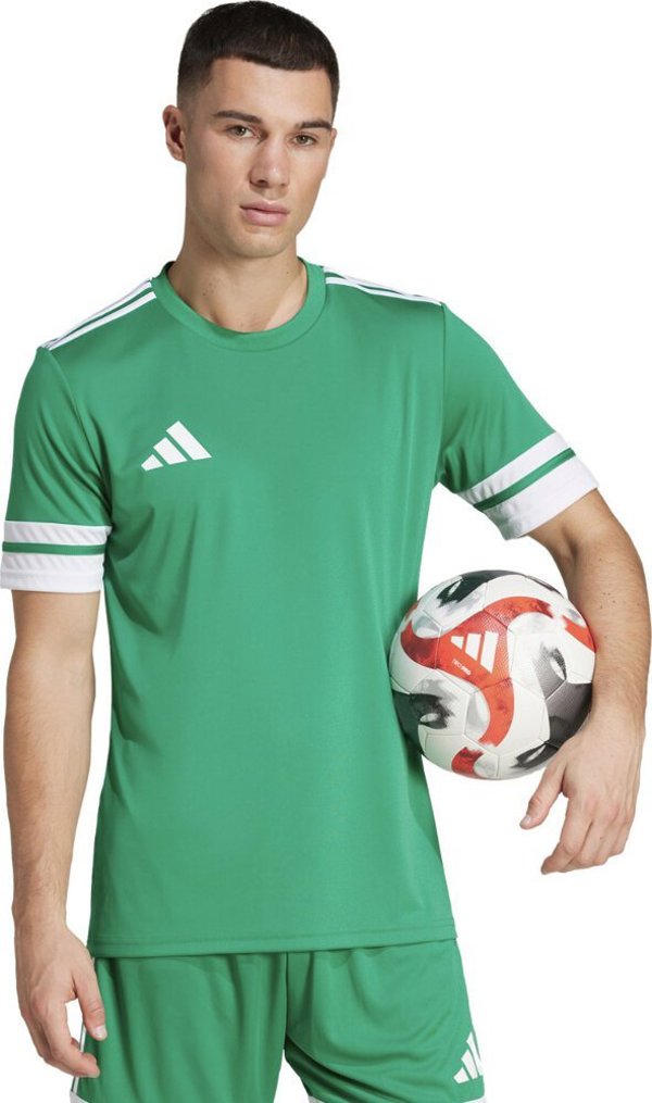 Ανδρική μπλούζα Adidas Squadra 25 πράσινο-λευκό JN7485 XL