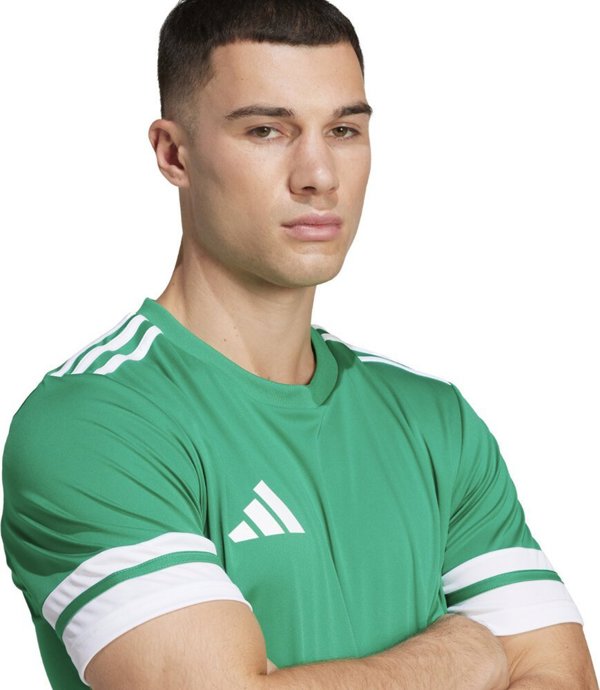 Ανδρική μπλούζα Adidas Squadra 25 πράσινο-λευκό JN7485 XL