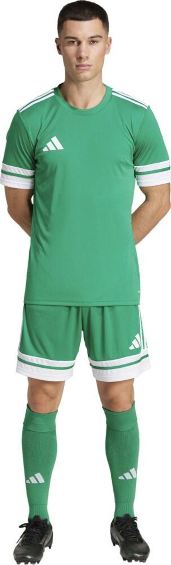 Ανδρική μπλούζα Adidas Squadra 25 πράσινο-λευκό JN7485 XL