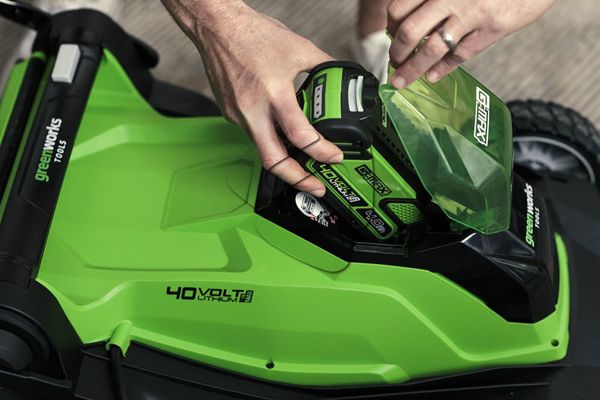 Χλοοκοπτικό μπαταρίας Greenworks G40LM41