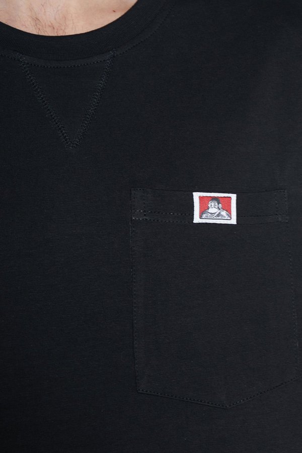 Μπλουζάκι Ben Davis Heavy SS Duty Pocket Black