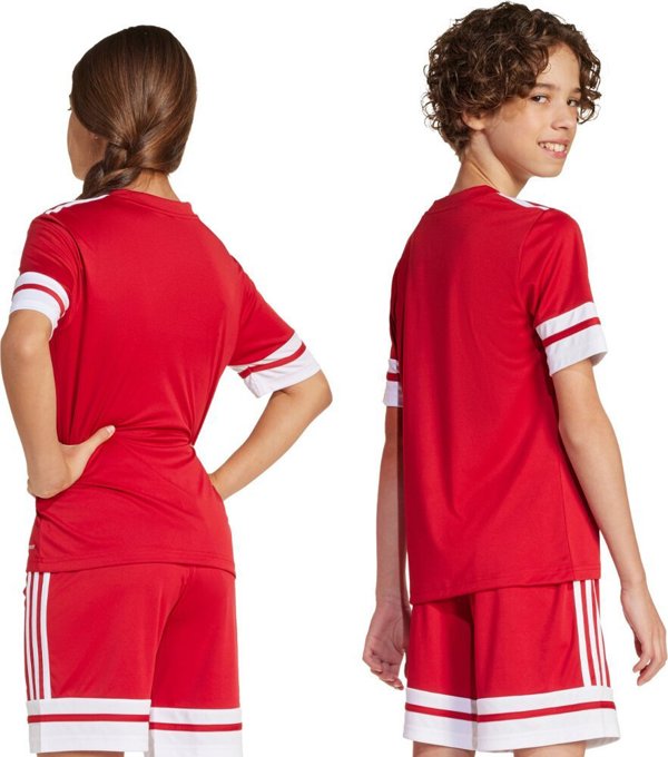 Koszulka dla dzieci adidas Squadra 25 czerwona JJ0051 140cm