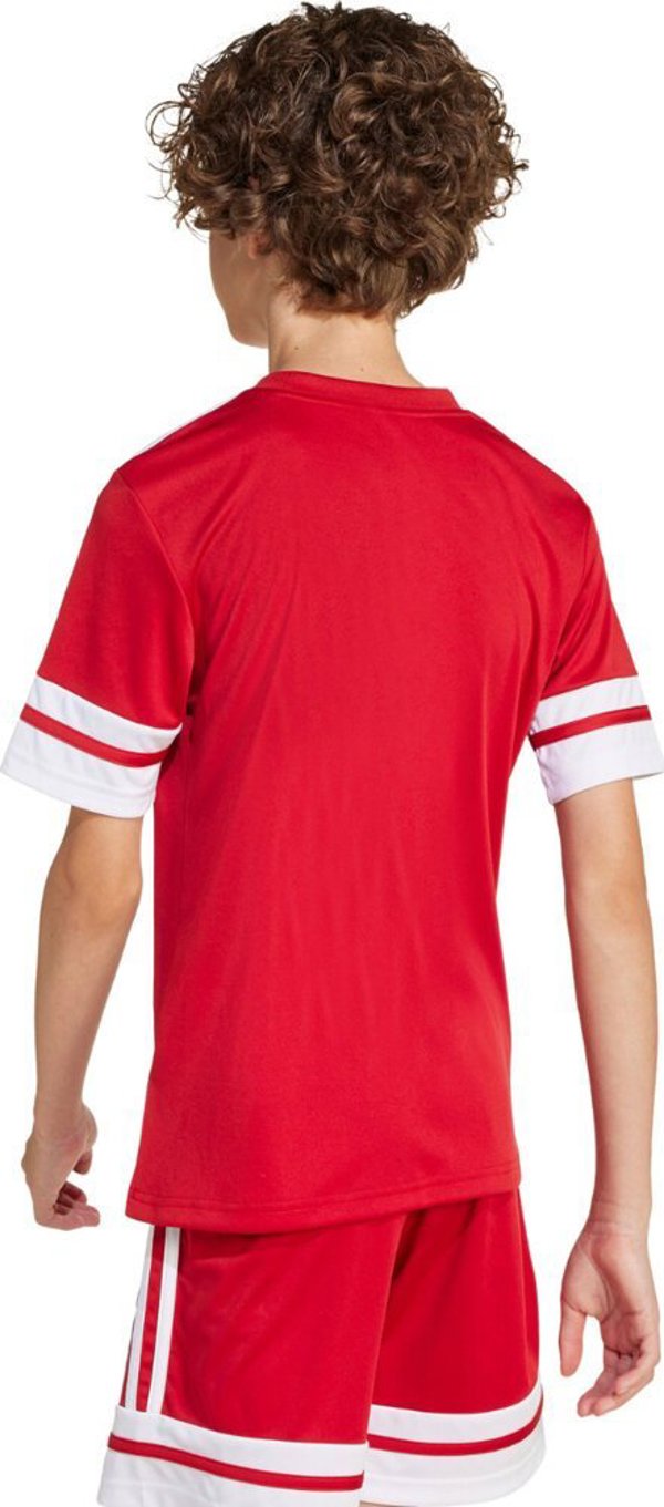 Koszulka dla dzieci adidas Squadra 25 czerwona JJ0051 140cm