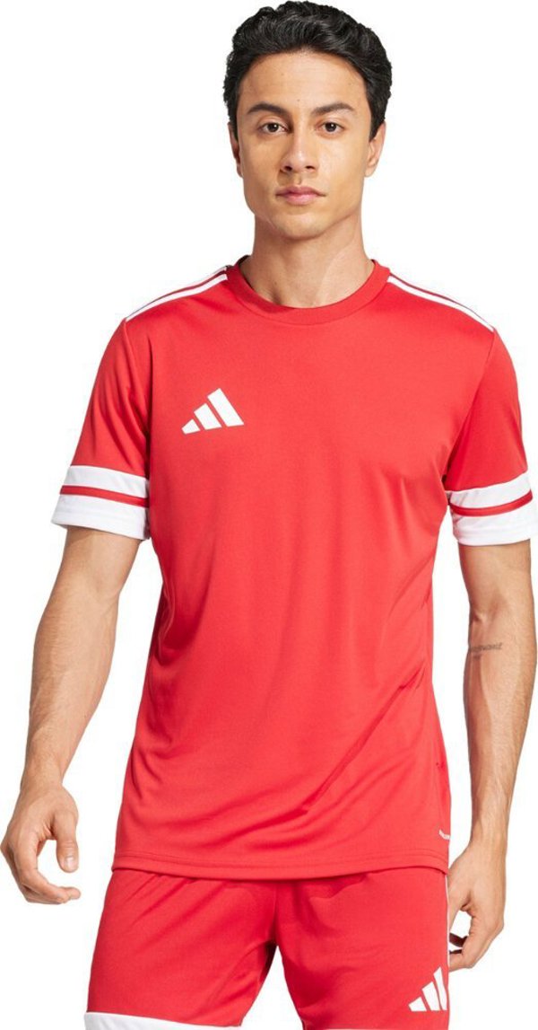 Ανδρική μπλούζα Adidas Squadra 25 κόκκινη JE2601 XL
