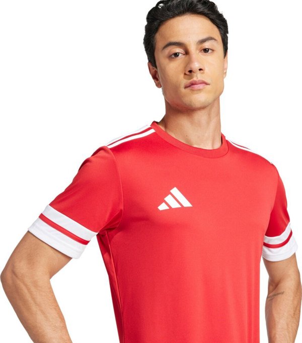 Ανδρική μπλούζα Adidas Squadra 25 κόκκινη JE2601 XL