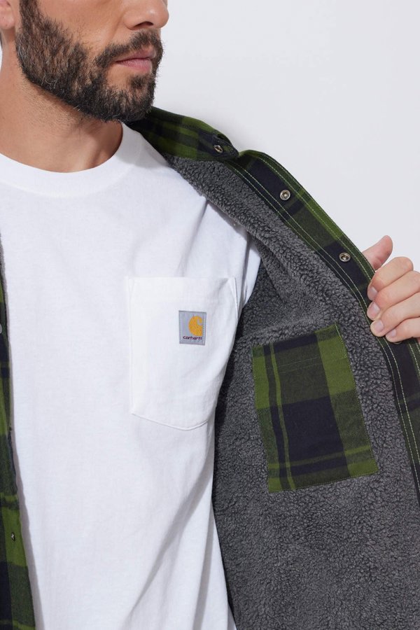Koszula Wierzchnia Carhartt Heav Flannel Chive