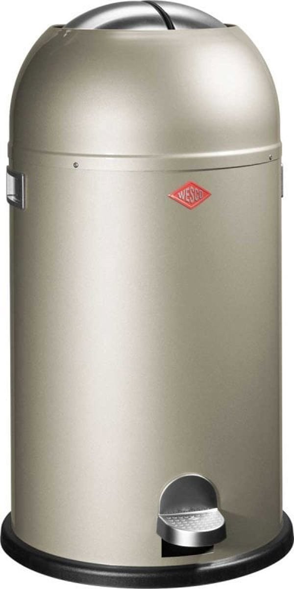 Wesco Kickmaster Κάδος Απορριμμάτων 33l, Ποδοκίνητος, Ασημί