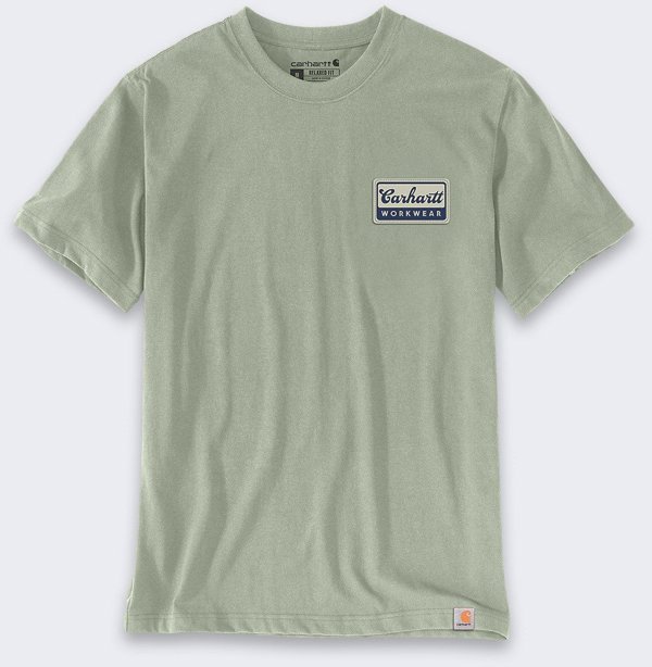 Μπλουζάκι Carhartt Script Patch Sage