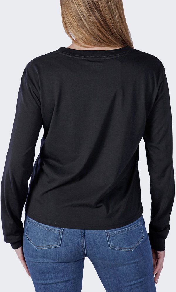 Μπλούζα με Μακρύ Μανίκι Carhartt Light Black