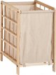 Kipit Καλάθι Απλύτων από Ξύλο και Ύφασμα, 35 L, 33 x 60 x 39,5 cm