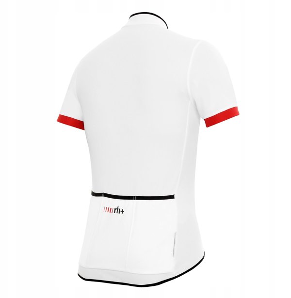 Κοντομάνικη μπλούζα ποδηλασίας RH+ Prime RED-WHITE - S