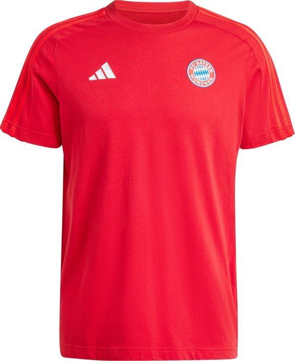 Ανδρική μπλούζα adidas FC Bayern Munich Dna Tee κόκκινη IT4143 S