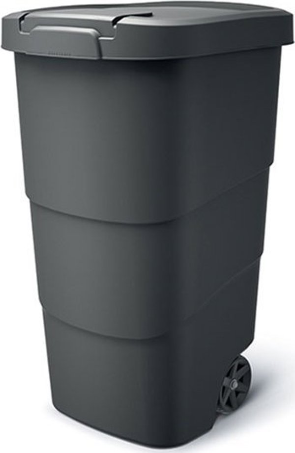 Κάδος απορριμμάτων Prosperplast Κάδος κήπου WHEELER 110 L Μαύρος ανακύκλωσης 13487786 5905197463292