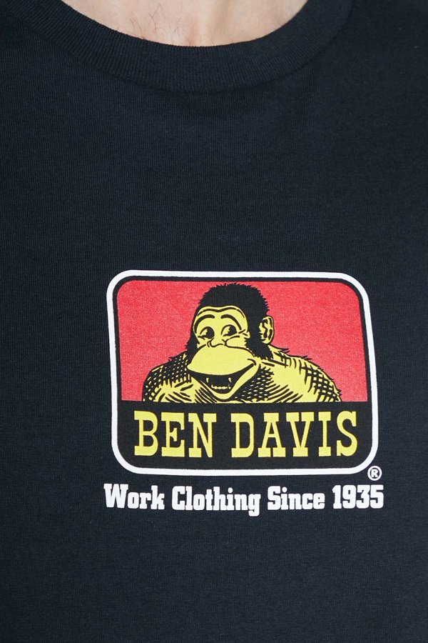 Μπλουζάκι Ben Davis Classic Logo Μαύρο