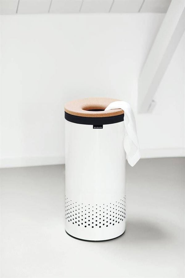 Καλάθι για άπλυτα Brabantia 35L λευκό (104367)