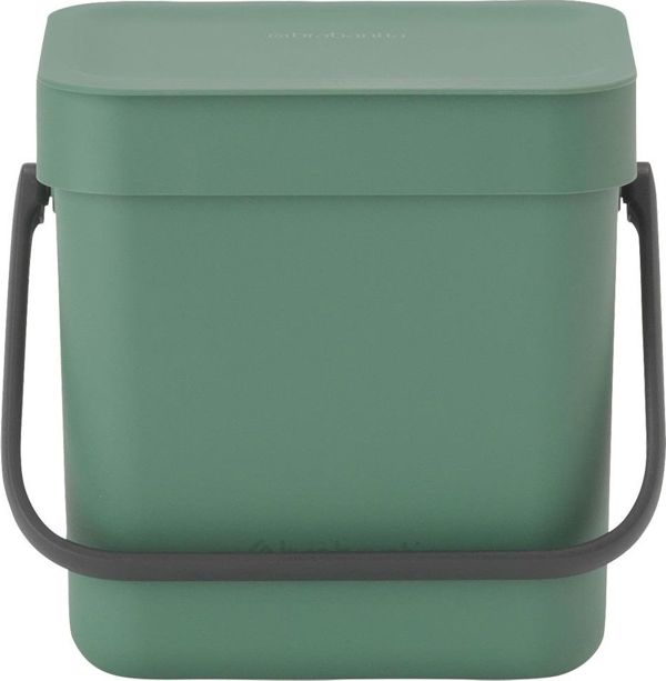 Brabantia Sort&Go Κάδος Ανακύκλωσης 3L Πράσινος - 129865