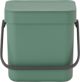 Brabantia Sort&Go Κάδος Ανακύκλωσης 3L Πράσινος - 129865