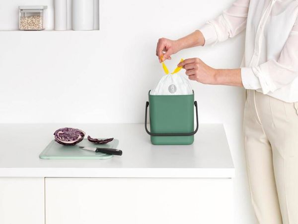 Brabantia Sort&Go Κάδος Ανακύκλωσης 3L Πράσινος - 129865