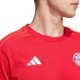 Ανδρική Μπλούζα Adidas FC Bayern Munich Dna Tee Κόκκινη IT4143 L
