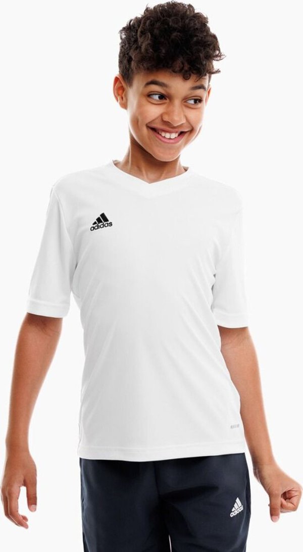 Παιδική μπλούζα adidas Entrada 22 Jsy λευκή HC5054 176cm