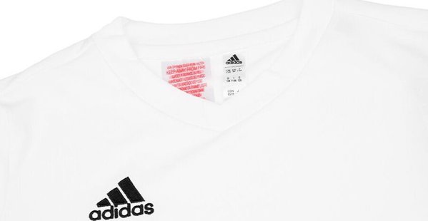 Παιδική μπλούζα adidas Entrada 22 Jsy λευκή HC5054 176cm
