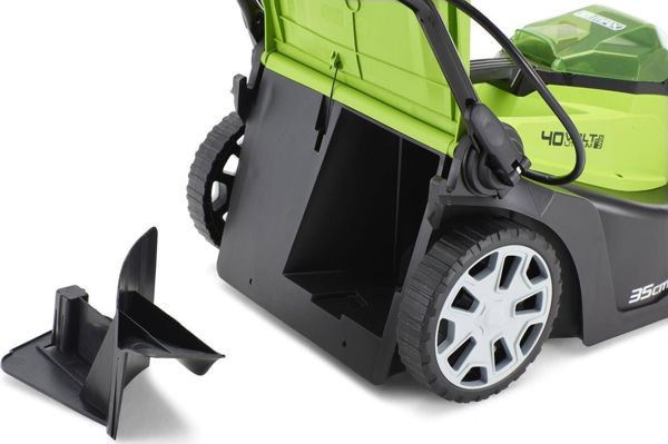 Χλοοκοπτική μηχανή μπαταρίας Greenworks G40LM35