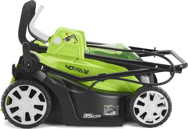 Χλοοκοπτική μηχανή μπαταρίας Greenworks G40LM35