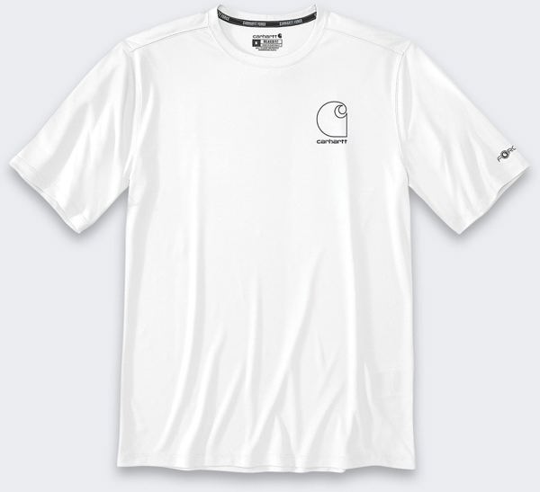 Μπλούζα Sun Defender Lightweight Logo SS White