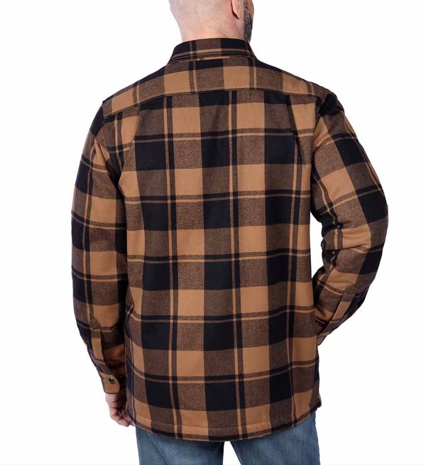 Koszula Wierzchnia Carhartt Heav Flannel Brown