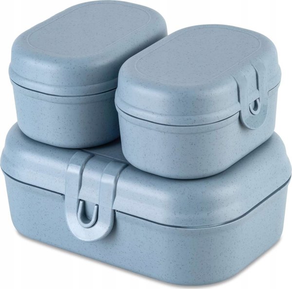 Koziol Lunchbox PASCAL READY MINI, σετ 3 δοχείων, KOZIOL