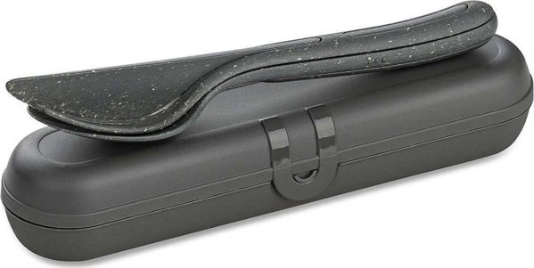 Koziol Σετ Μαχαιροπίρουνα Klikk Ready Nature Ash Grey, Φορητό Σετ Φαγητού για Ταξίδια
