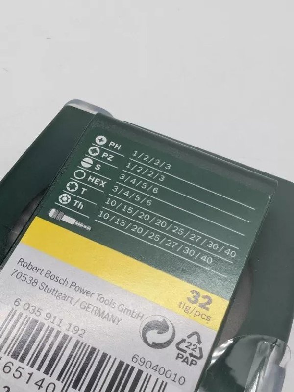 Σετ άκρων κατσαβιδιού 32 τεμαχίων EH SD Set DIY