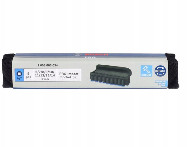 Σετ καρυδάκια 1/4" 9 τεμ S PRO Se