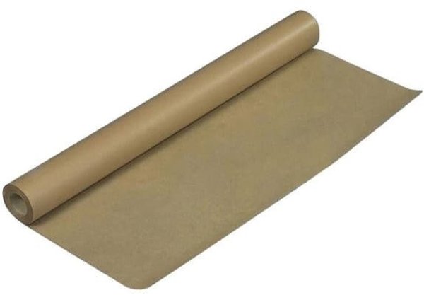 Vrige Αδιάβροχο Χαρτί Kraft Παραφίνης Καφέ 1m x 100m, 54g/m²
