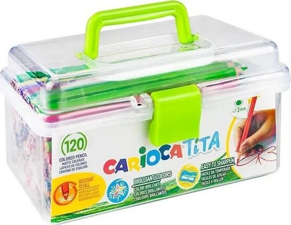 Μολύβια Tita 120 χρωμάτων CARIOCA