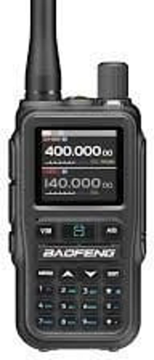 Κοντόφωνο Baofeng UV-5R MINI USB-C Bluetooth VHF UHF Ζώνη Αεροπορίας Γκρι (Κεραία 15 εκ)