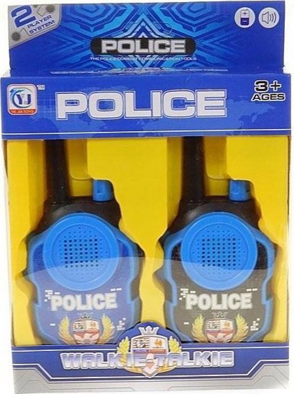 Adar Παιδικά Walkie Talkie Αστυνομία, Σετ 2 Τεμαχίων, 11865094