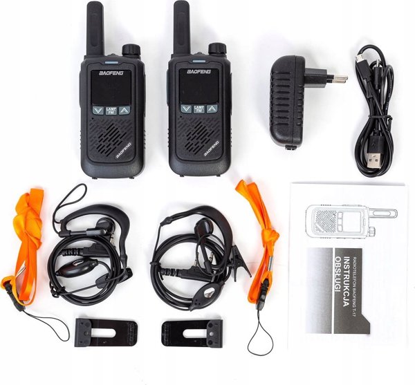 Baofeng BF-T17 walkie talkie μαύρο 11657301 5903815492679