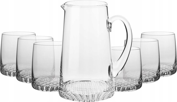 Krosno Κανάτα Γυάλινη Διάφανη 1.5L