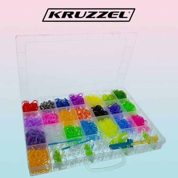 Λαστιχάκια για την κατασκευή βραχιολιών DIY Kruzzel 18082