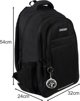 Kruzzel Σακίδιο 45L - μαύρο Kruzzel 24526