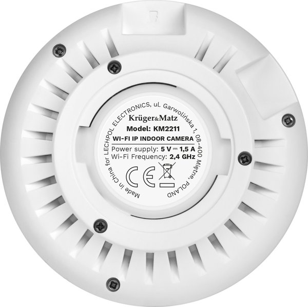 Kruger&Matz Κάμερα Wi-Fi εσωτερική Connect C70 Tuya FishEye