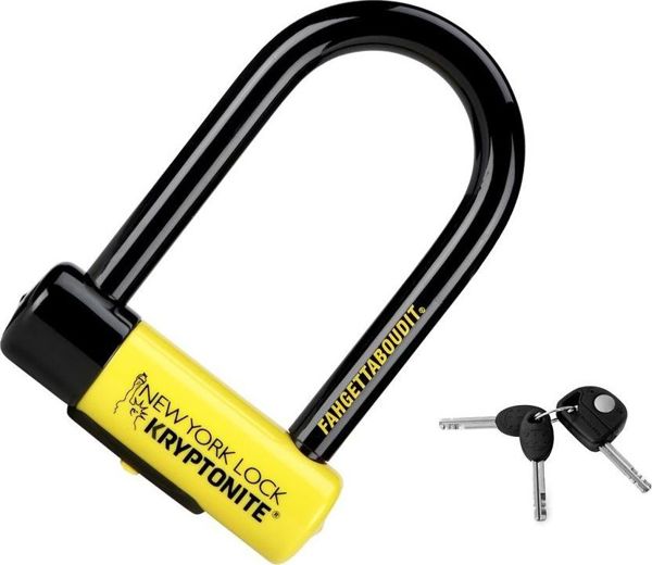 Kryptonite Κλείδωμα U-lock New York Lock Fahgettaboudit